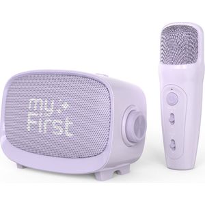myFirst Voice 2 Draagbare Interactieve Microfoon & Draadloze Luidspreker, Paars