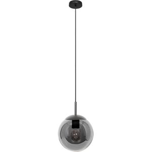 Steinhauer hanglamp Bollique - zwart - metaal - 20 cm - E27 fitting - 3496ZW