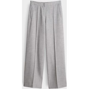 OPUS Maiga cozy dames broek grijs (Maat: 34) - Mélange