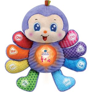 VTech Baby Do-Re-Mi Knuffelspin - Educatief Babyspeelgoed - Knuffel met Muziek