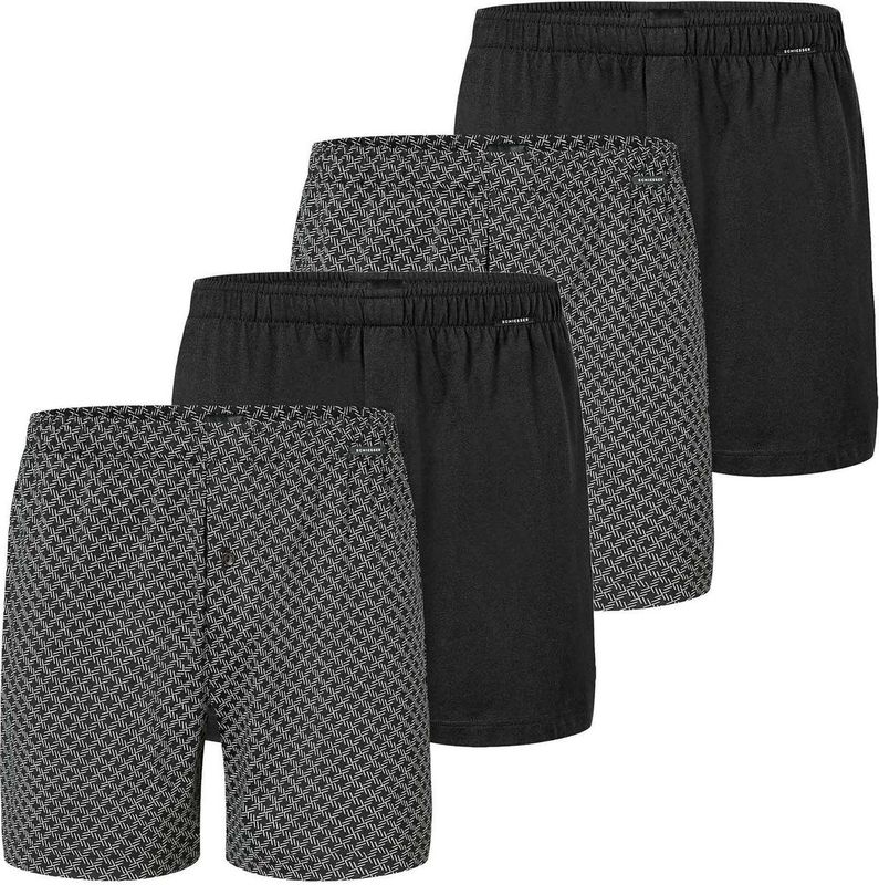 SCHIESSER - Boxershorts - Set van 4 - Katoen