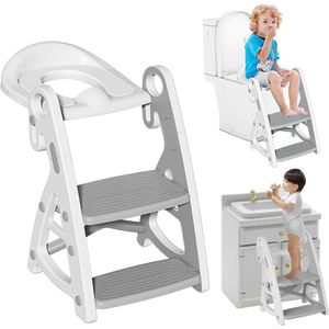 Toiletladder voor kinderen - veiligheid en comfort Toiletbril voor kinderen