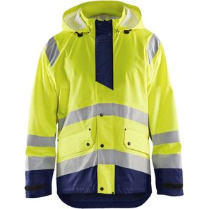 Blaklader Regenjas High Vis LEVEL 1 4323-2000 - High Vis Geel/Marineblauw - L