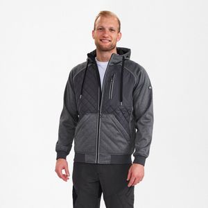 Engel - X-treme - Softshelljack - Anthracite Grey - Met Capuchon