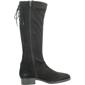 Geox - D Felicity - Laarzen - Zwart - Natuurlijk Leer - Suède