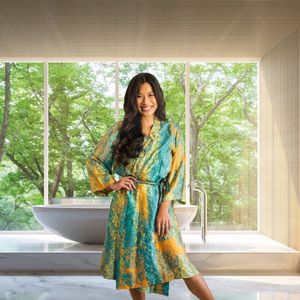 Kimono Kayori Juro Turqoise