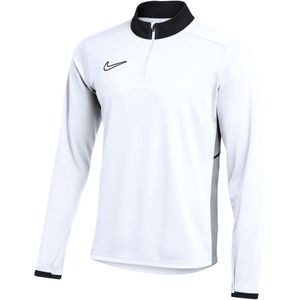 Nike - Academy 25 - Trainingstrui - Wit Zwart Grijs - 1/4-Zip Kids