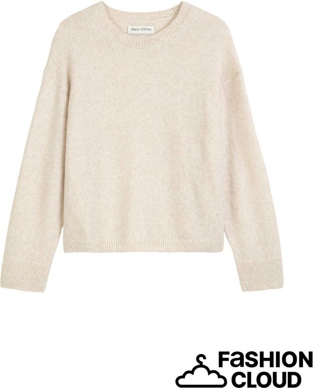 Marc O'Polo - Dames Broek - Beige - Scheerwol