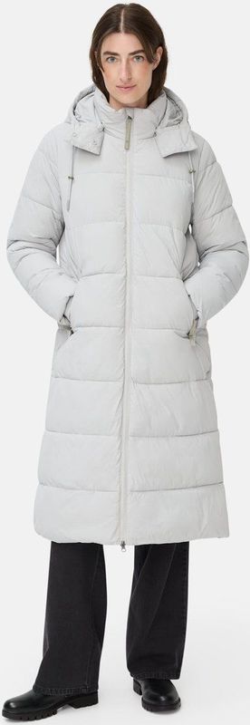 camel active Waterafstotende jas met afneembare capuchon - Maat womenswear-34 - Zilver