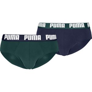 PUMA slip voor Heren, Blauw/Groen, Maat 4