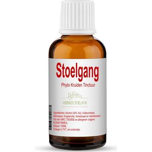 Herbes D'elixir Stoelgang Tinctuur – 100 ml – 1 Stuk - Ondersteunt een gezonde spijsvertering