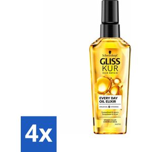 Schwarzkopf - Gliss Hair Repair - Haarolie - 100 ml - Intensief Herstel en Glans voor Beschadigd en Droog Haar