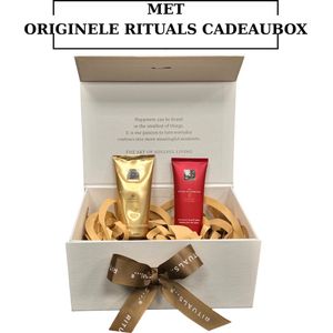 Rituals - Ayurveda - Geschenkset - Hand Scrub 100 ml + Hand Balm 70 ml in Originele RITUALS Cadeaubox - Hand Care Gift Set