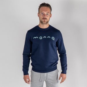 Monnq Sweater French Navy (Green)