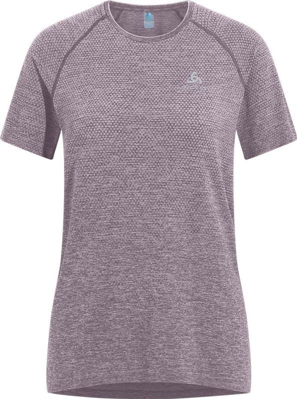 Odlo Crew Essential Seamless T-shirt Met Korte Mouwen Grijs M Vrouw
