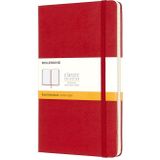 Moleskine Classic Notitieboek - Large - Hardcover - Gelinieerd - Rood