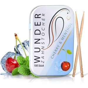 Wonder - Box Kers - Gearomatiseerde Tandenstokers - Bestrijd Slechte Adem - Ondersteuning bij Stoppen met Roken