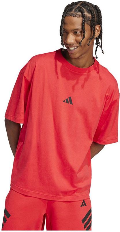 Adidas - Future Icons - T-shirt - Oranje - Korte Mouwen