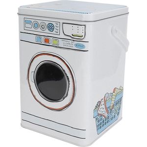 Blauwe Wasruimte Container - Transparant - Met Handvat - Opslag voor Wasmiddel Capsules .