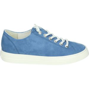 Paul Green 4081 - Volwassenen Lage sneakers - Kleur: Blauw - Maat: 39
