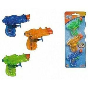 Waterpistolen set - Multicolor - Kunststof - l 10 cm - 3 Stuks - Vanaf 3 jaar