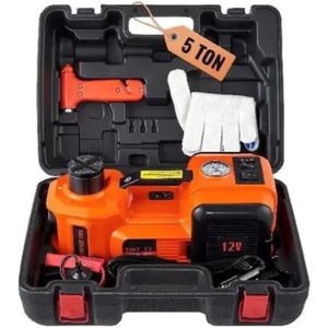 Elektrische 12V Autokrik - Vrachtwagenkrik - Camperkrik - Caravan Krik - 5000KG - Schaarkrik