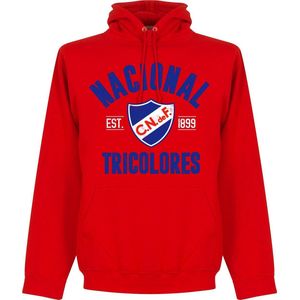 Nacional Established Hoodie - Rood - L