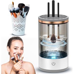 SmartFinds Brush Cleanser - Elektrische MakeUp reiniger - Kwastenreiniger - Elektrische Kwastenreiniger - 2 in 1 Kwastenreiniger en Droger - Brush Cleaner -
