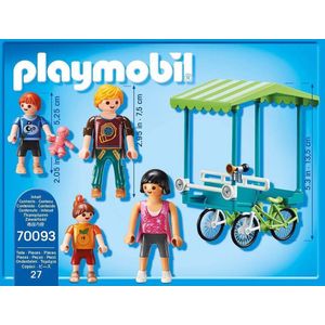 PLAYMOBIL  Familiefiets - 70093
