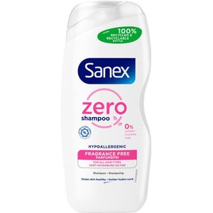 Sanex - Shampoo - Zero% Normal Hair - Milde Reiniging - 250 ml - 1 stuk