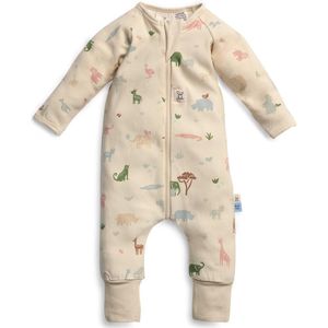ergoPouch Babypyjama - Baby pyjama - 1,0 Tog - Pyjama jongens - Pyjama meisjes - 6-12 md - Savannah