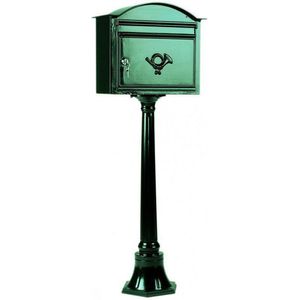 KS-verlichting Brievenbus B7 zwart