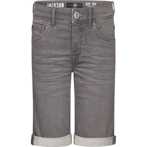 Petrol Industries - Jongens Jackson Stretch Denim Short Valencia - Grijs - Maat 164