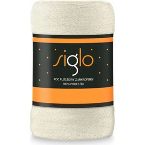 Zachte Pluche Plaid 150x200cm - Crème Microvezel