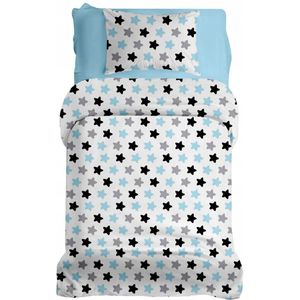 Kinderbeddengoed 100x140cm 2-delig katoen met rits