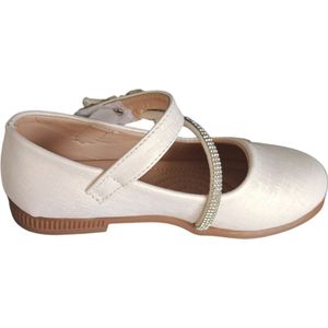 Kinder feest schoen licht beige, maat 31