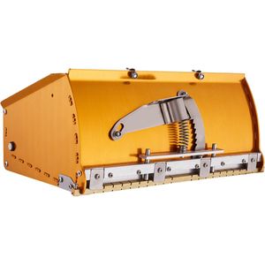 Gipsplaat Afwerkbak, 25 Cm - Aluminium Constructie - Met Extra Mesjes en Spatscherm - voor Professioneel Gebruik