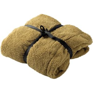 TEDDY - oversized hoodie deken volwassene - 60x90 cm - snuggle hoodie met sherpa voering - dames & heren - fleece deken met mouwen en capuchon - groen