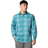 Columbia Silver Ridge™ Utility Lite Plaid Overhemd Met Lange Mouwen Blauw S Man