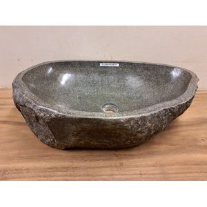 Wasbak van natuursteen - 65x44x15cm - FL22430