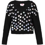 MYMO Trui  zwart / zilver