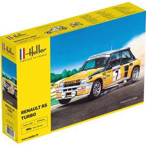 Heller - 1/24 Renault R5 Turbohel80717 - modelbouwsets, hobbybouwspeelgoed voor kinderen, modelverf en accessoires
