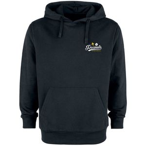 Peanuts Snoopy - Baseball Heren Trui met capuchon - zwart - M