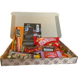Pubquiz brievenbus cadeaupakket - Verjaardagscadeau - Brievenbus bedankje - Cadeau voor collega - Cadeau voor mannen en vrouwen - Klein cadeau personeel - Cadeautje voor vriendin - Verjaardag cadeau mannen - Moederdag cadeau - Vaderdag