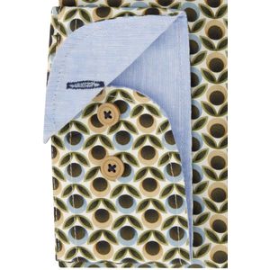 Eden Valley casual overhemd blauw