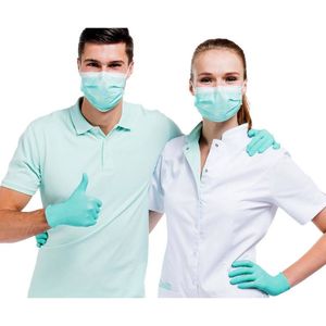 Comforties Soft nitril handschoenen Groen (premium) 100 stuks Maat: XL Comforties - Groen - Nitril - Premium Kwaliteit - Categorie III