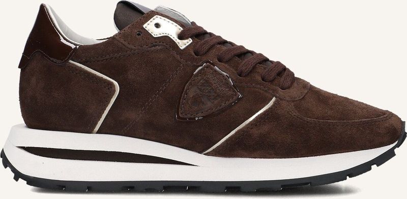 Philippe Model - Tropez Haute Low Woman - Sneakers - Bruin