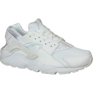 Nike Huarache Run Gs 654275-110, Vrouwen, Wit, Sneakers maat: 36 EU