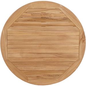 MaximaVida rond teakhouten tafelblad Java 100 cm