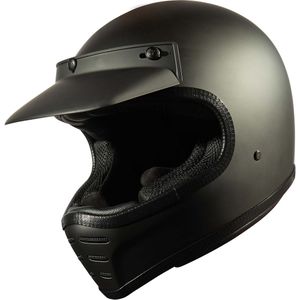Peroz Gyamo Mat Zwart Integraalhelm - Maat XXL - Helm